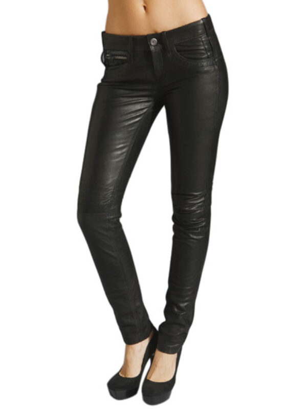 Decent Lavish Leather Pants Front