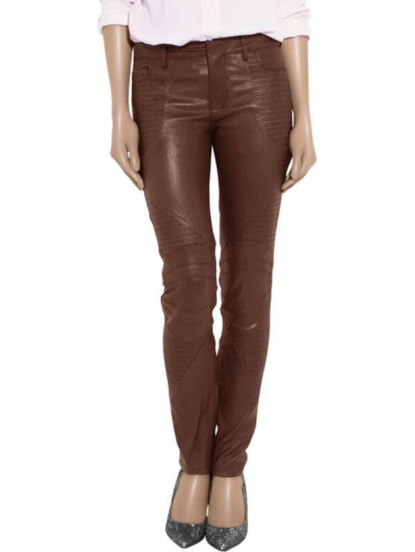 Motocross Leather Pants for Women Front