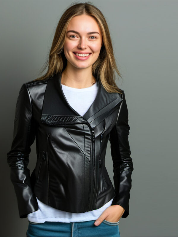 Smooth Luxe Moto Jacket