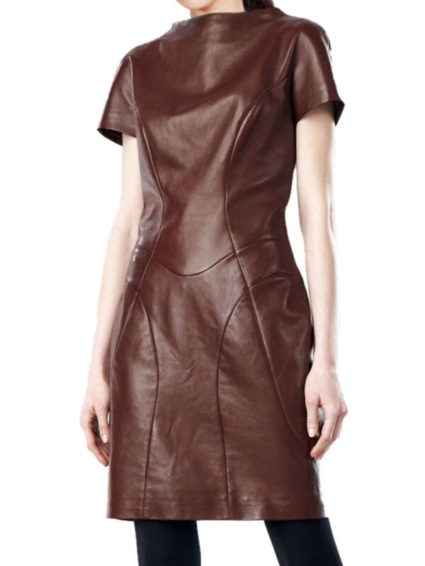 Soft and Pretty Women’s Leather Dress Front