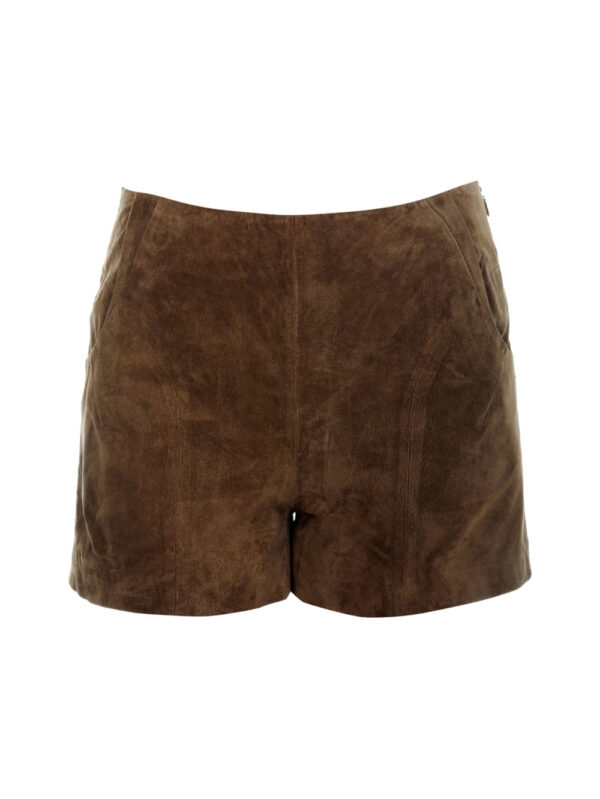 Soft Suede Luxe Shorts Front