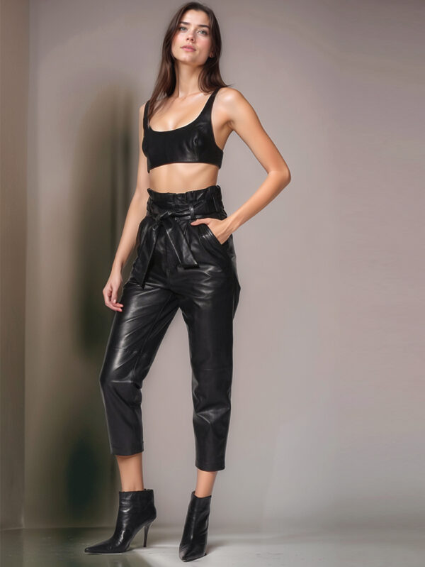 Contemporary Luxe Leather Pant