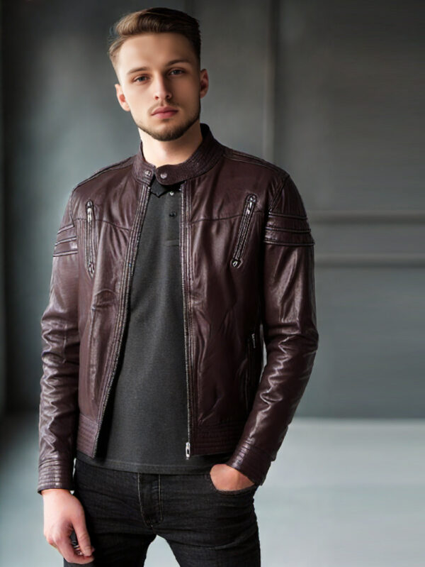 Grain Finish Luxe Jacket