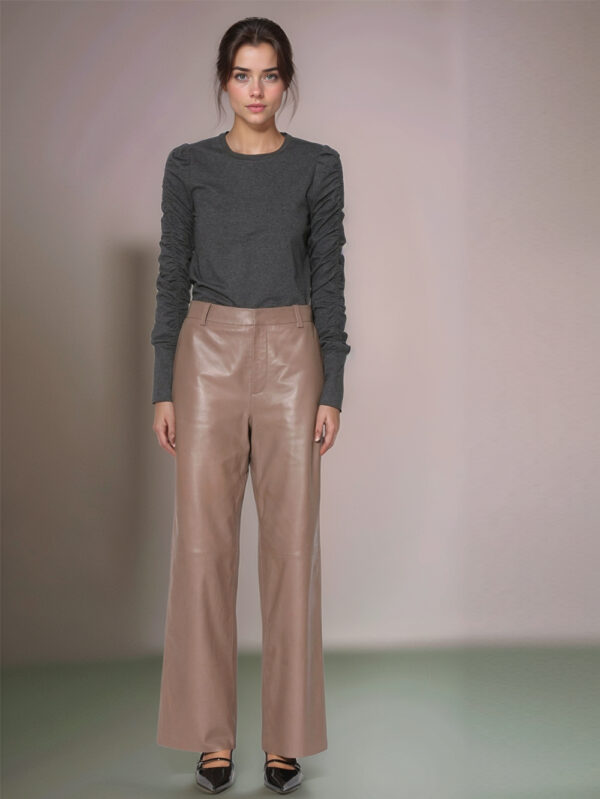 Heritage Glow Leather Pant