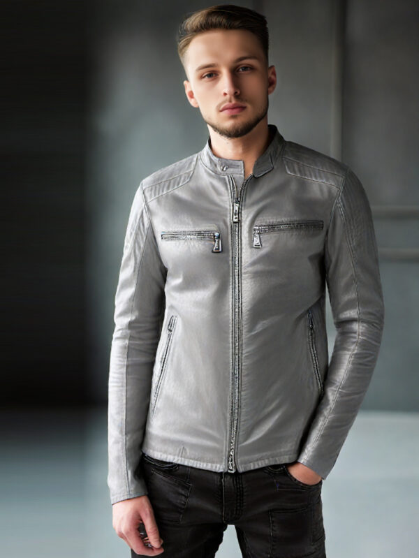 Lambskin Biker Edge Jacket