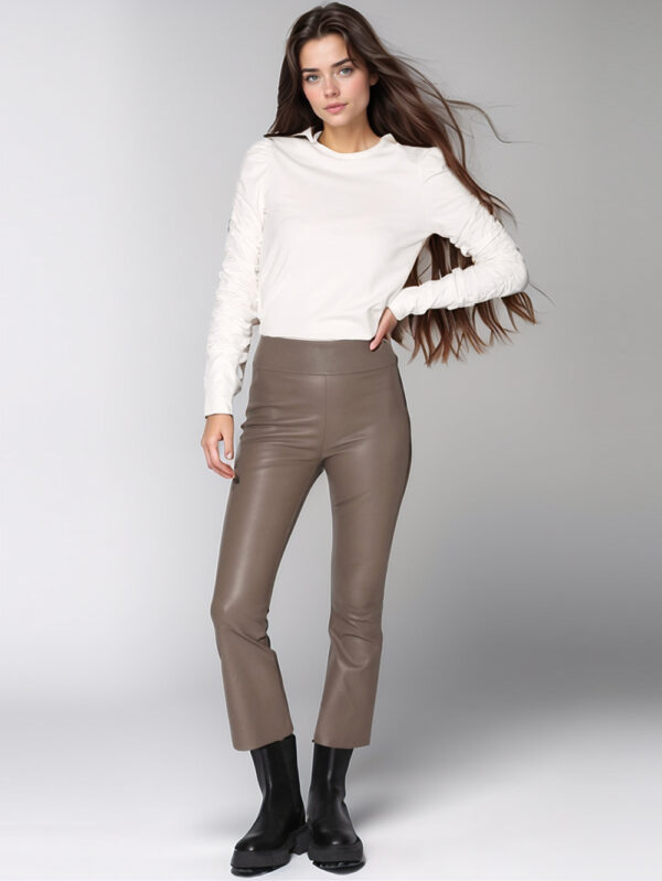 Luxe Croc Leather Pant