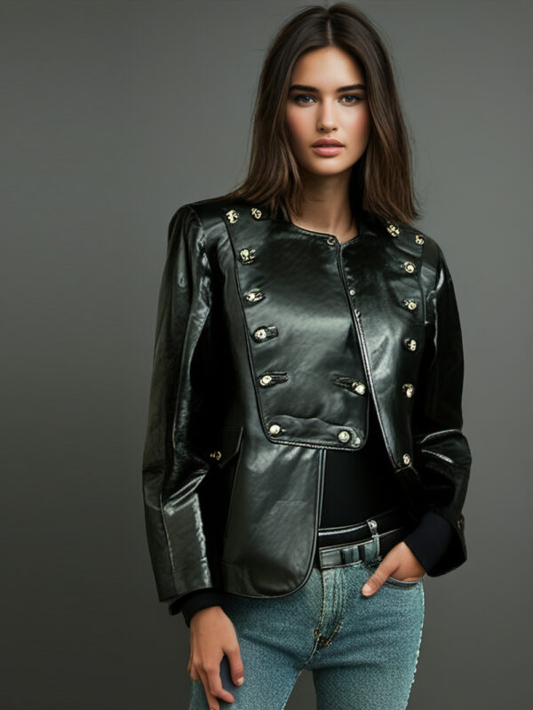 Military Chic Moto Jacket