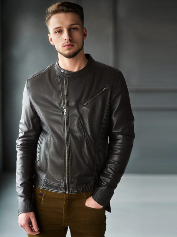 Rugged Vibe Leather Jacket