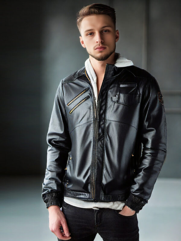 Trendy Smart Fit Leather Jacket