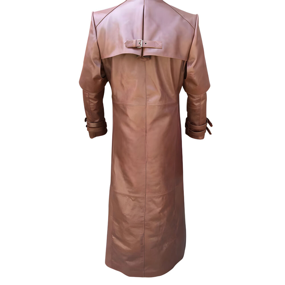 Brown Legacy Van Helsing Gothic Matrix Coat Back