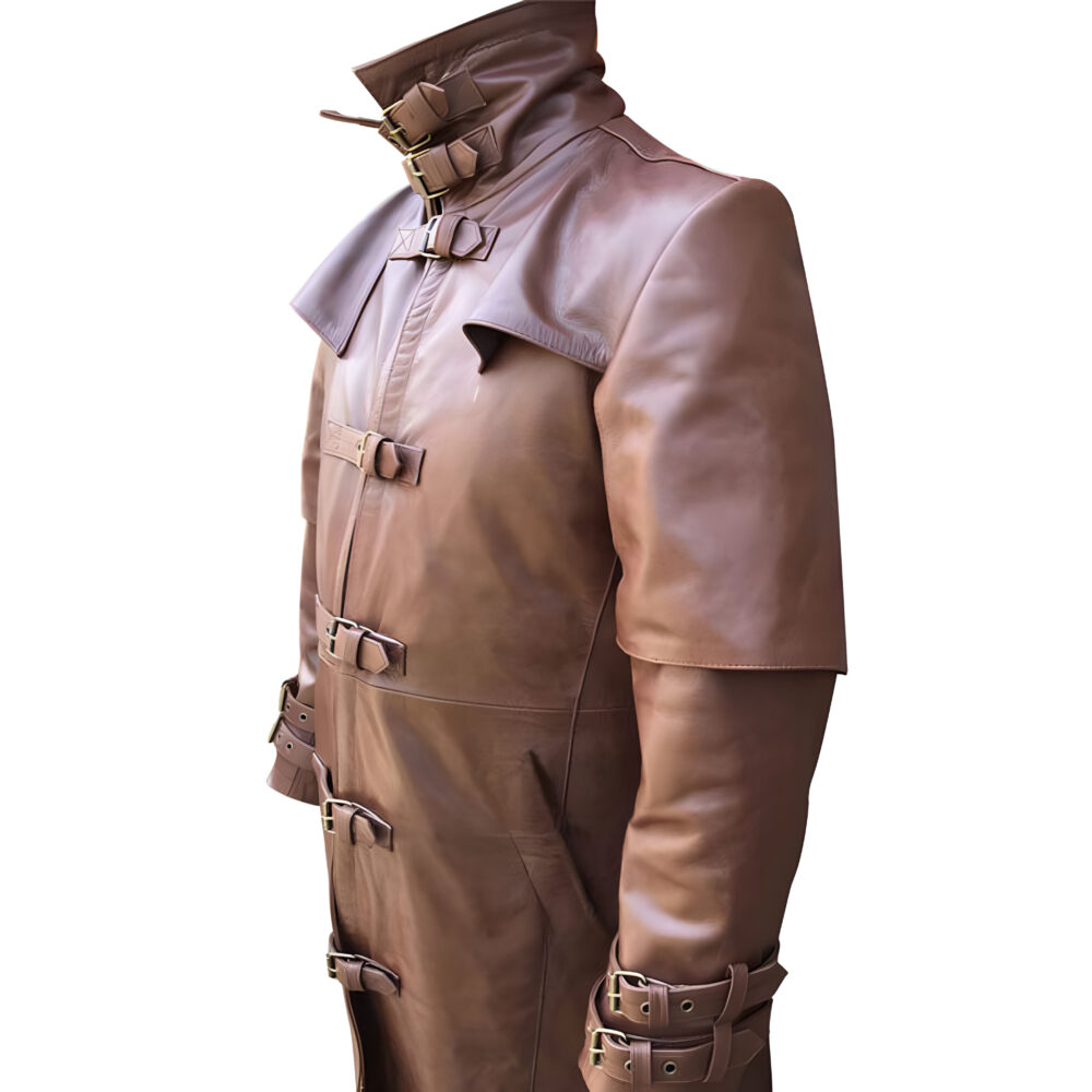 Brown Legacy Van Helsing Gothic Matrix Coat Side