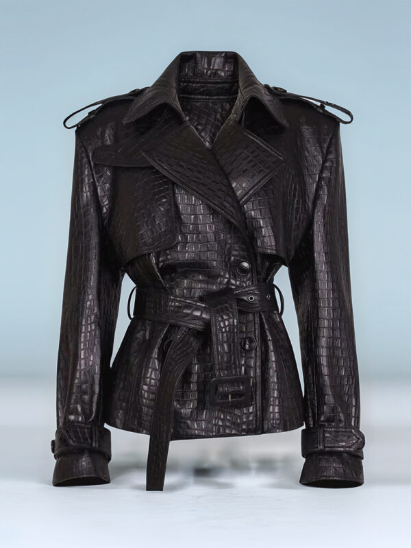 Croc Texture Tailored Jacket